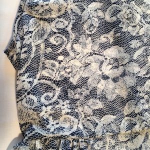 Sweet Sheer Lace Pattern Dress